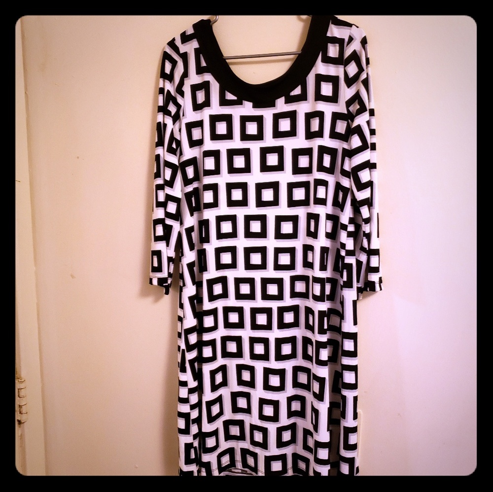 Rafaella Geometric Dress